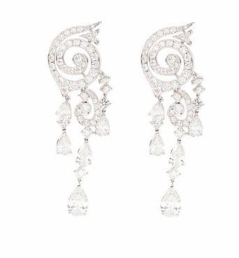 Серьги Crivelli Design Белое золото