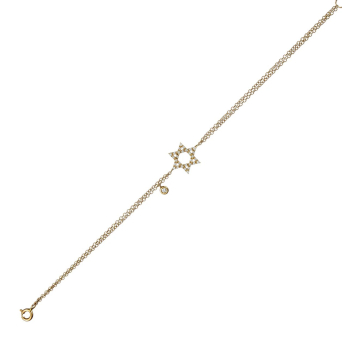 Браслет Crivelli Chain bracelet Белое золото