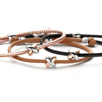 Constella Шнур Tirisi Kisses Розовое золото