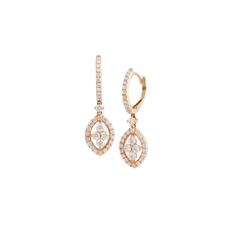 Серьги Crivelli Bride Розовое золото