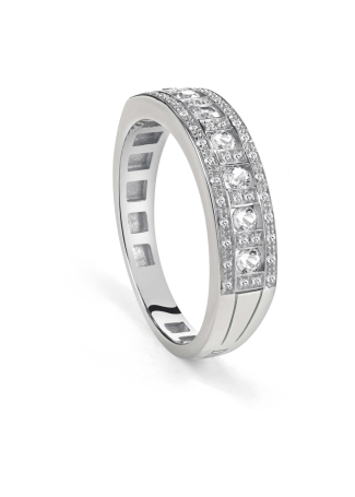 Кольцо Damiani Belle Epoque Белое золото
