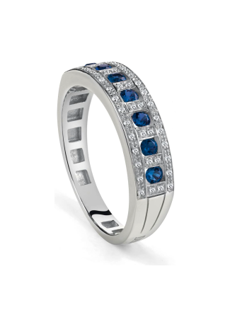 Кольцо Damiani Belle Epoque Белое золото