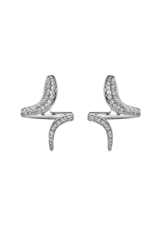 Серьги Damiani Eden Белое золото