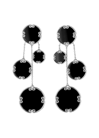 Серьги Damiani Alsara Белое золото