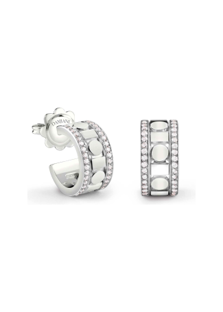 Серьги Damiani Belle Epoque Reel Белое золото