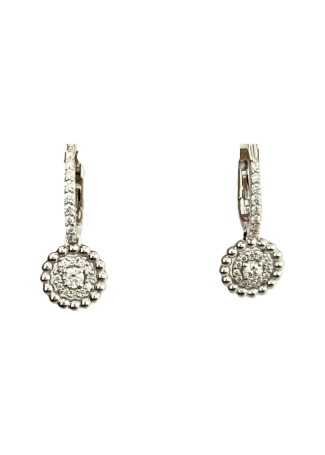 Серьги Crivelli Design Белое золото
