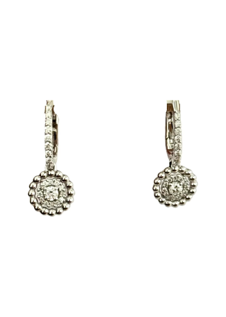 Серьги Crivelli Design Белое золото