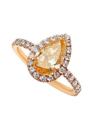 Кольцо Crivelli Solitaire crv Белое золото