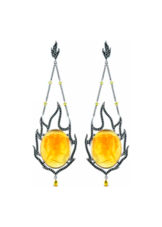 Серьги Axenoff Афины Серебро