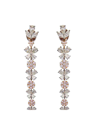 Серьги Damiani Absolute Белое золото