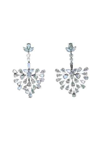 Серьги Damiani Absolute Белое золото