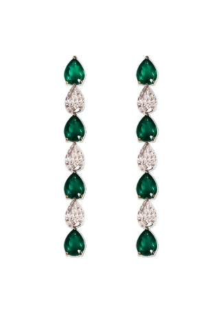 Серьги Damiani Special classic Белое золото
