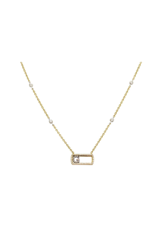 Necklace RF Iconic motion White Gold, Yellow Gold