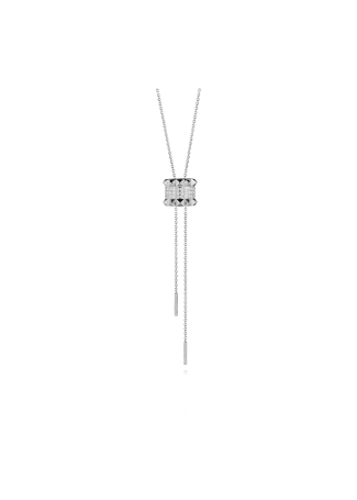Колье RF Studs Белое золото