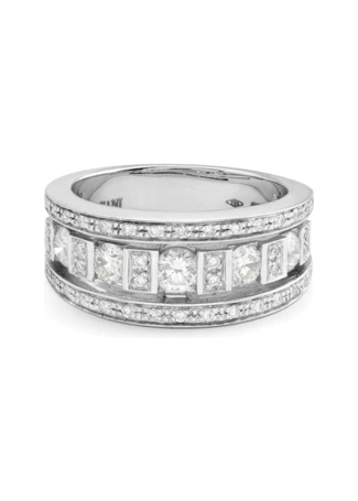 Кольцо Damiani Belle Epoque Белое золото