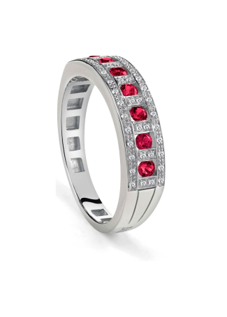 Кольцо Damiani Belle Epoque Белое золото