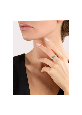 Кольцо Damiani Belle Epoque Белое золото