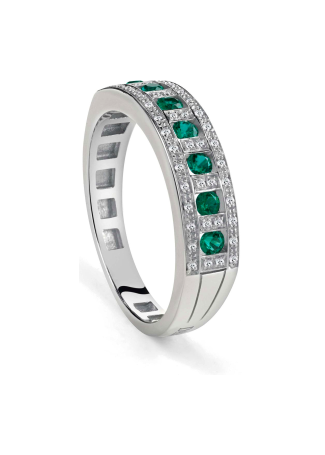 Кольцо Damiani Belle Epoque Белое золото