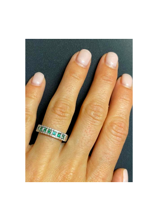 Кольцо Damiani Belle Epoque Белое золото