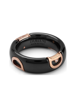 Сақина Damiani D.Icon Қызғылт алтын