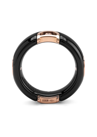 Сақина Damiani D.Icon Қызғылт алтын