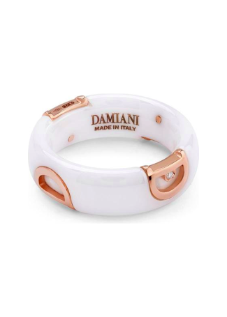 Сақина Damiani D.Icon Қызғылт алтын