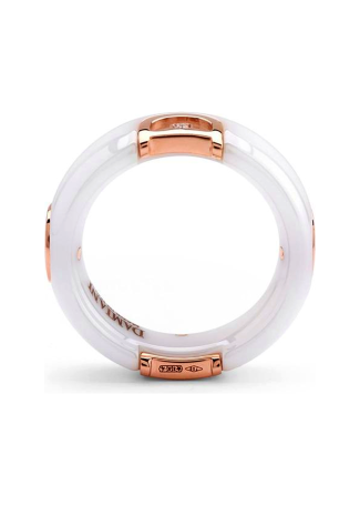 Сақина Damiani D.Icon Қызғылт алтын