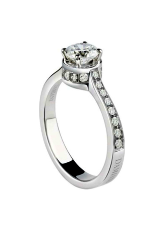 Кольцо Damiani Belle Epoque Белое золото