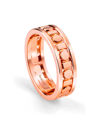 Кольцо Damiani Belle Epoque Reel Розовое золото