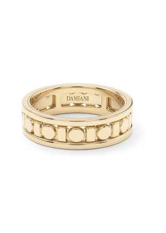 Кольцо Damiani Belle Epoque Reel Желтое золото
