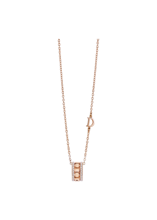 Колье Damiani Belle Epoque Reel Розовое золото