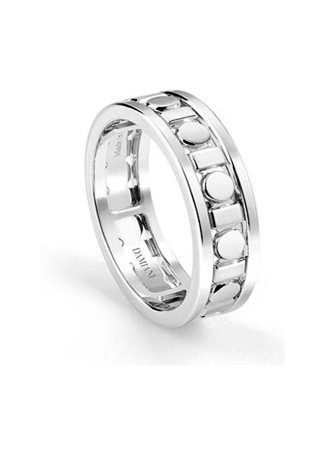 Кольцо Damiani Belle Epoque Reel Белое золото