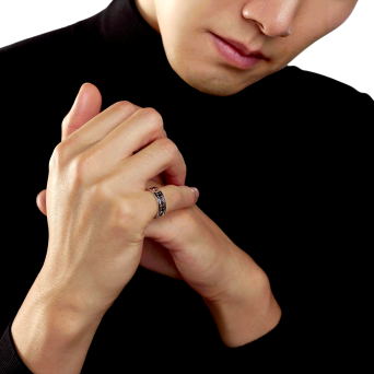 Кольцо Damiani Belle Epoque Reel Розовое золото