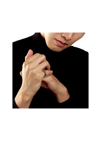 Кольцо Damiani Belle Epoque Reel Белое золото