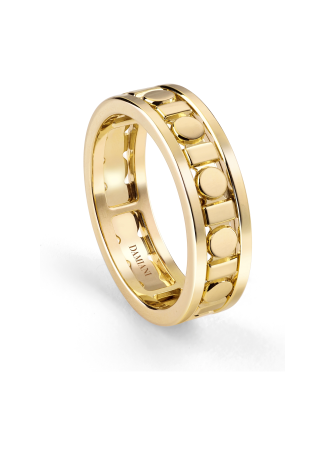 Кольцо Damiani Belle Epoque Reel Желтое золото