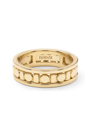 Кольцо Damiani Belle Epoque Reel Желтое золото