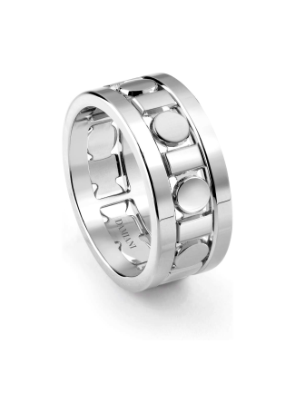 Кольцо Damiani Belle Epoque Reel Белое золото