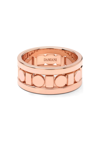 Кольцо Damiani Belle Epoque Reel Розовое золото