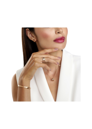 Кольцо Damiani Belle Epoque Reel Розовое золото