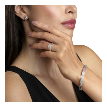 Серьги Damiani Belle Epoque Reel Белое золото