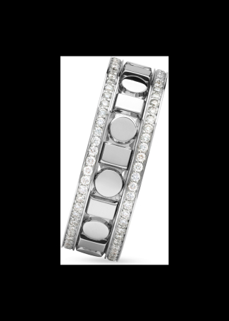 Кольцо Damiani Belle Epoque Reel Белое золото