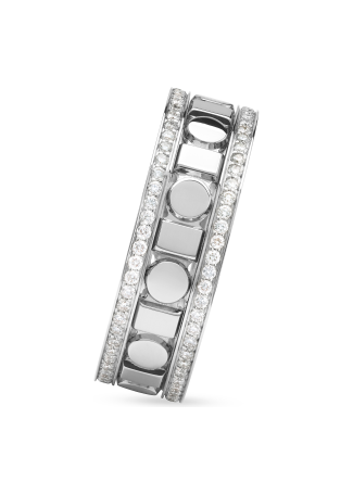 Кольцо Damiani Belle Epoque Reel Белое золото