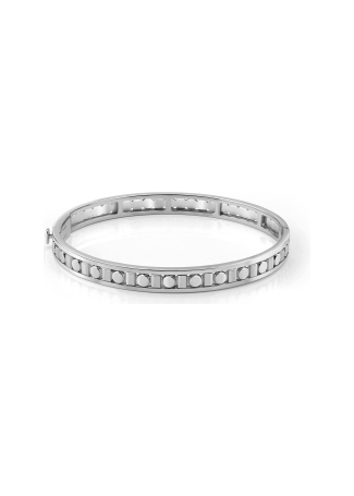 Damiani Belle Epoque Reel білегіңіз ақ алтын