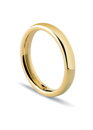 Кольцо обручальное Damiani NOI2 Желтое золото
