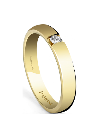 Неке жүзігі Damiani Le Fedi Damiani Сары алтын, Ақ алтын