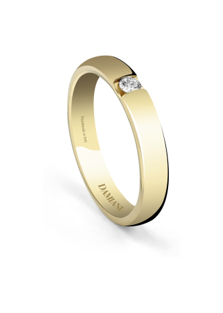 Кольцо обручальное Damiani NOI2 Желтое золото