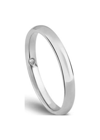 Кольцо обручальное Damiani NOI2 Белое золото