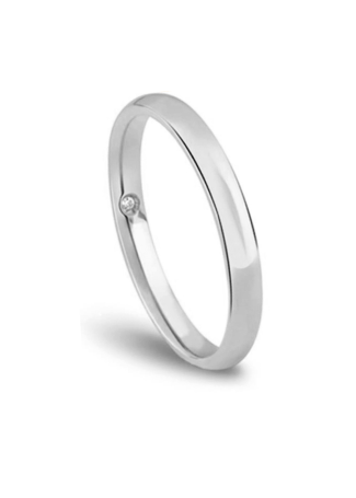 Кольцо обручальное Damiani NOI2 Белое золото