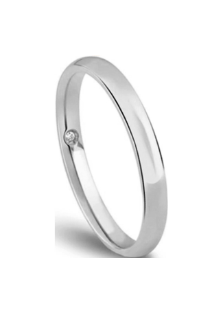 Кольцо обручальное Damiani NOI2 Белое золото