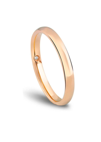 Кольцо обручальное Damiani NOI2 Желтое золото